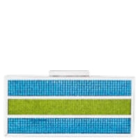 Nina - Women's Ziona Colorblock Crystal Minaudiere Clutch