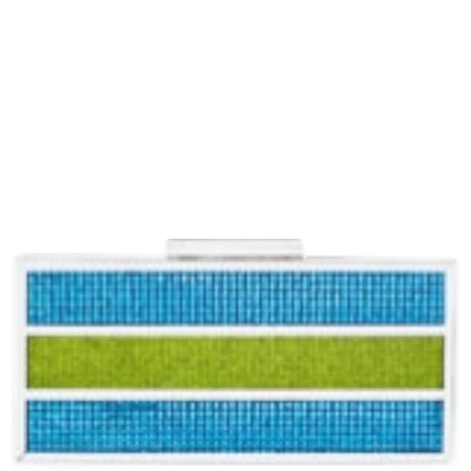 Nina - Women's Ziona Colorblock Crystal Minaudiere Clutch
