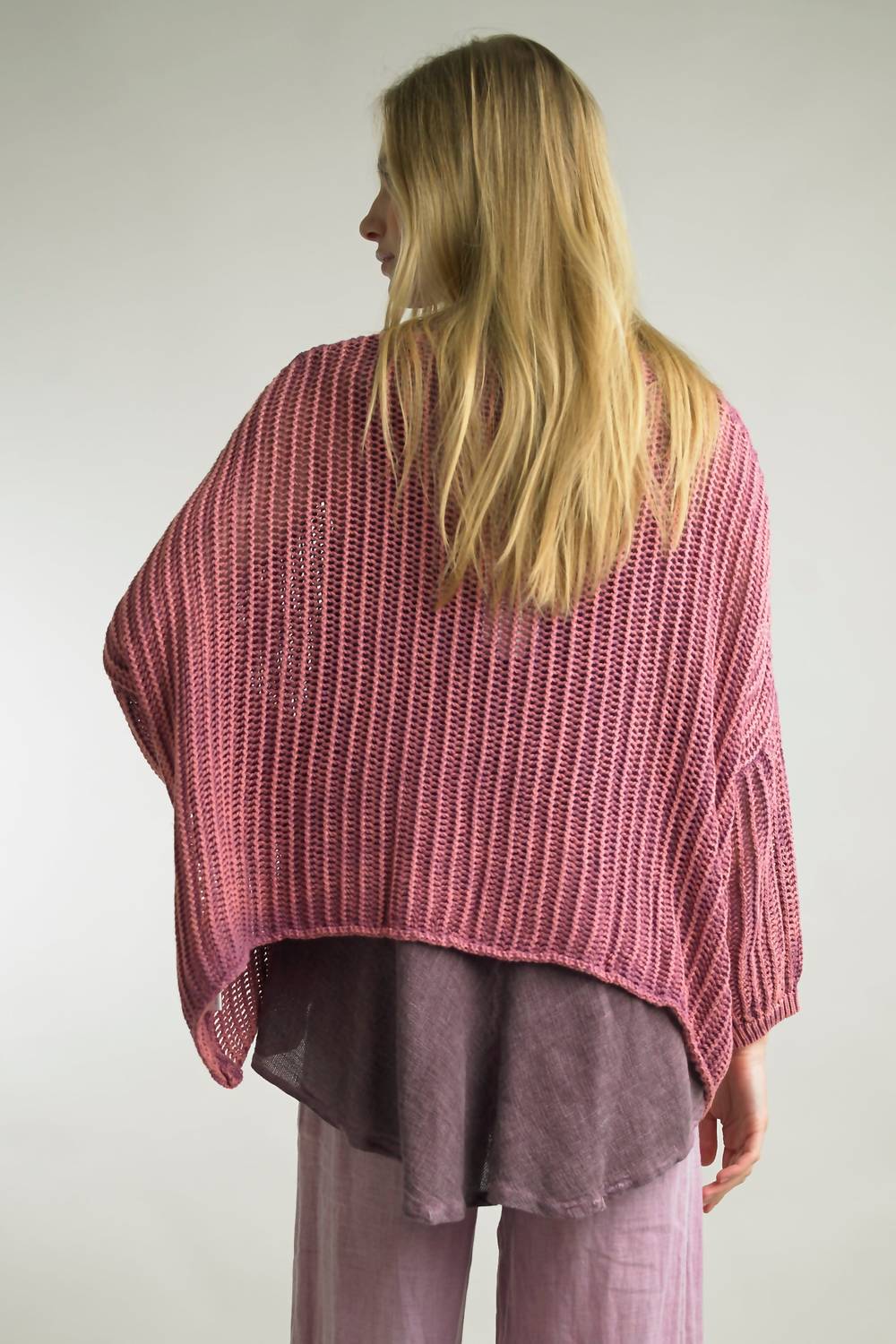 Tempo Paris - Washed Linen Pocket Sweater