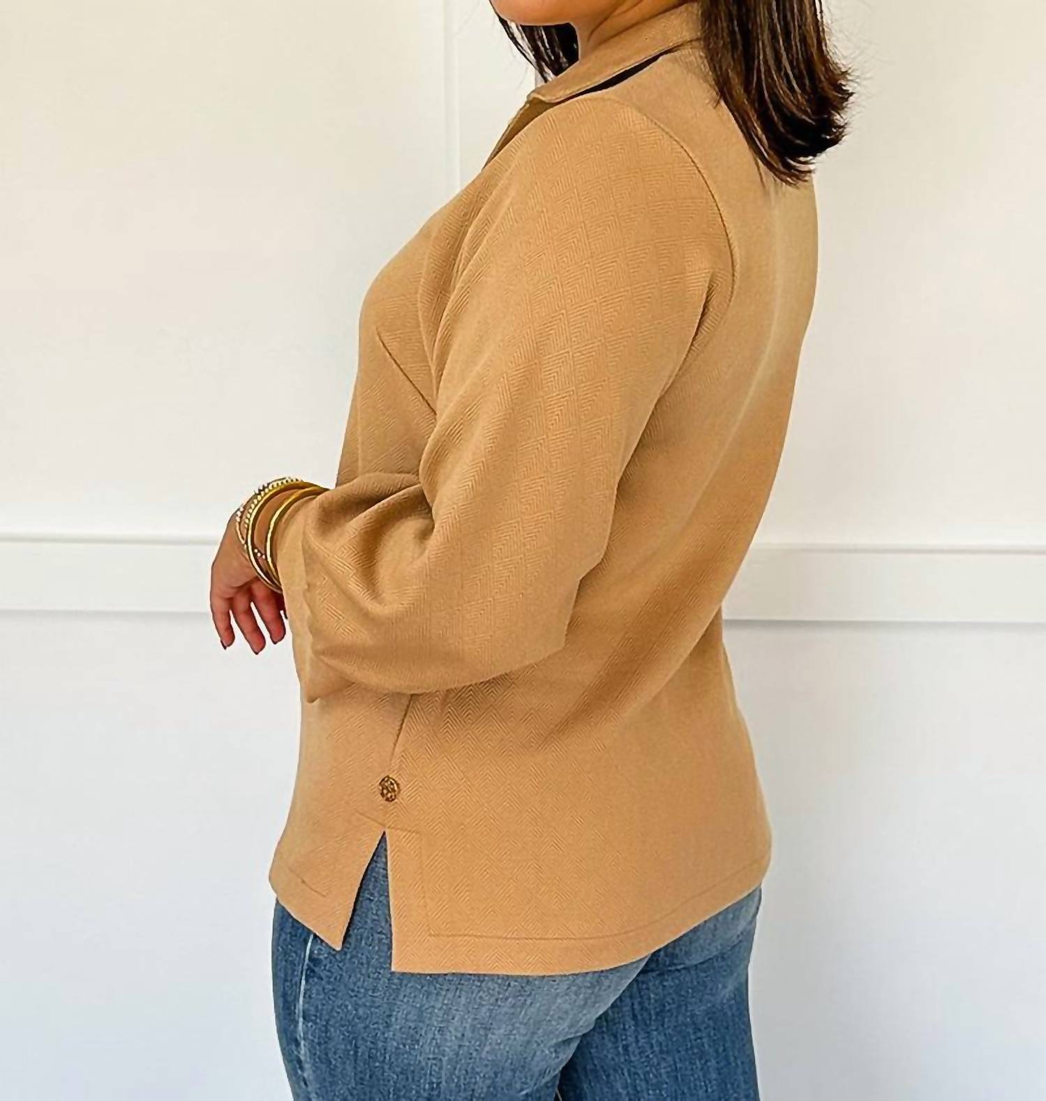Mary Square - Jocelyn Camel Top