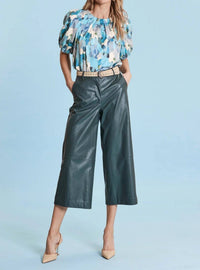 Tyler Boe - Rebecca Pleather Crop Pants