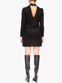 Sanctuary - Jewel Button Open Back Dress