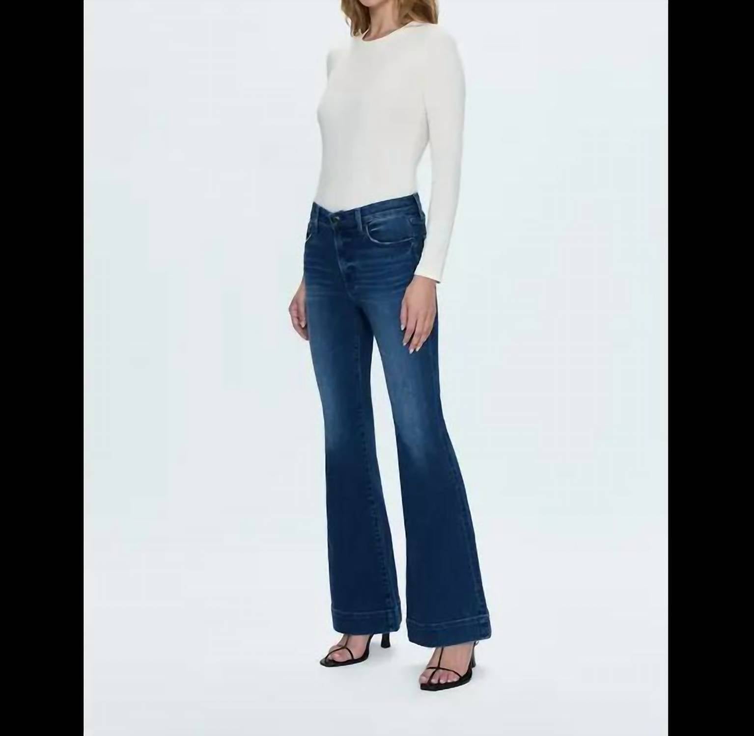 Pistola - Kinsley Mid Rise Ultra Flare Jean
