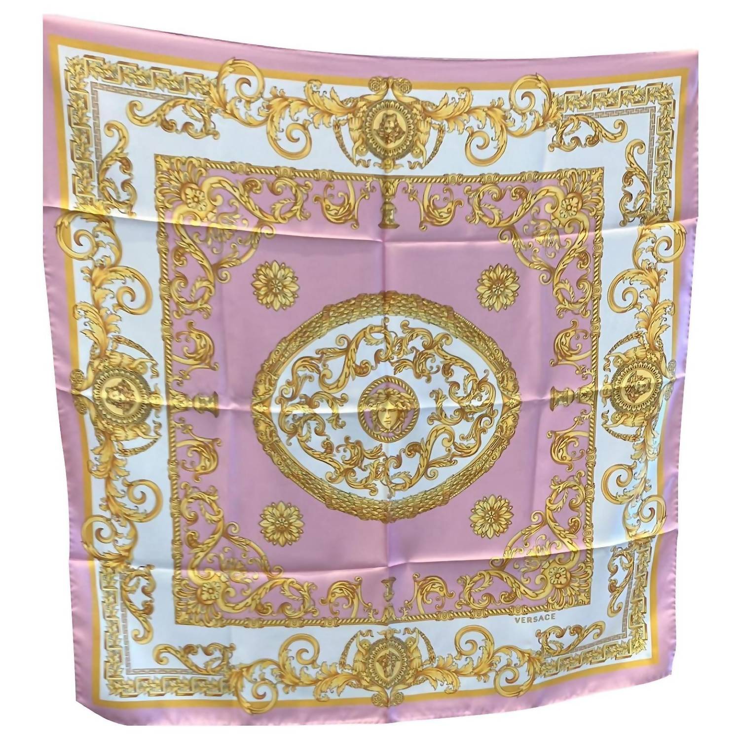 Versace - Baroque-inspired Silk Scarf