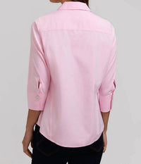 Foxcroft - Paityn No Iron 3/4 Sleeve Top