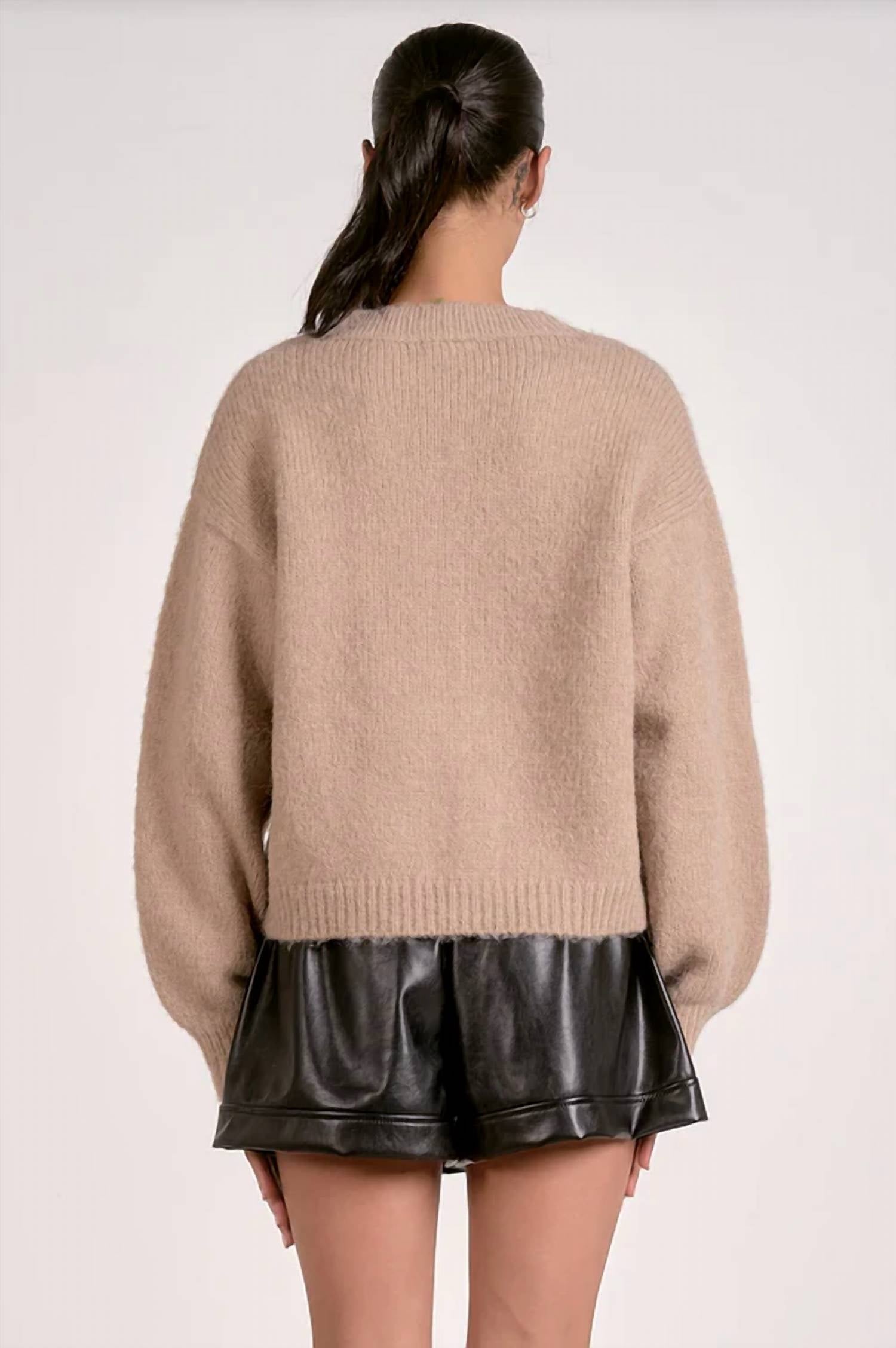 Elan - Cozy Tie Cardigan
