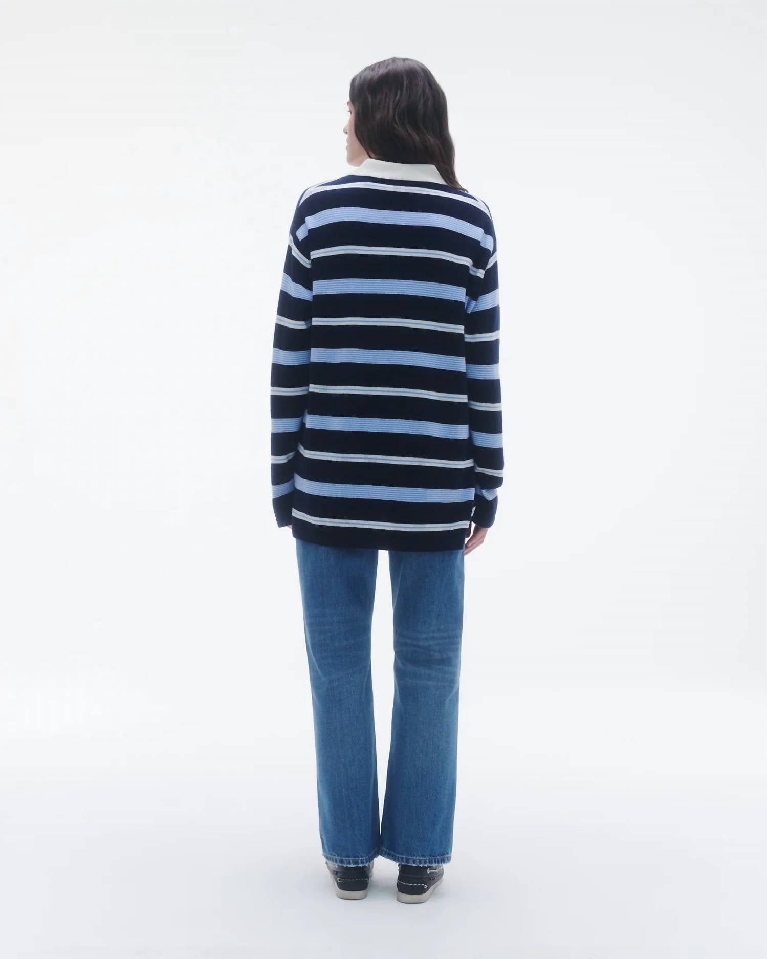 Guest In Residence - Striped Rugby Sweater
