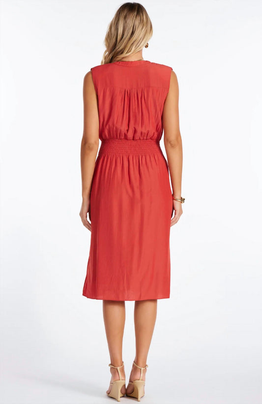 Bishop + Young - Satin Belted Dress