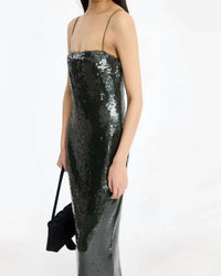Rotate - Sequins Maxi Slip Dress
