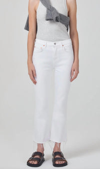 Agolde - Isola Mid Rise Cropped Boot Pants