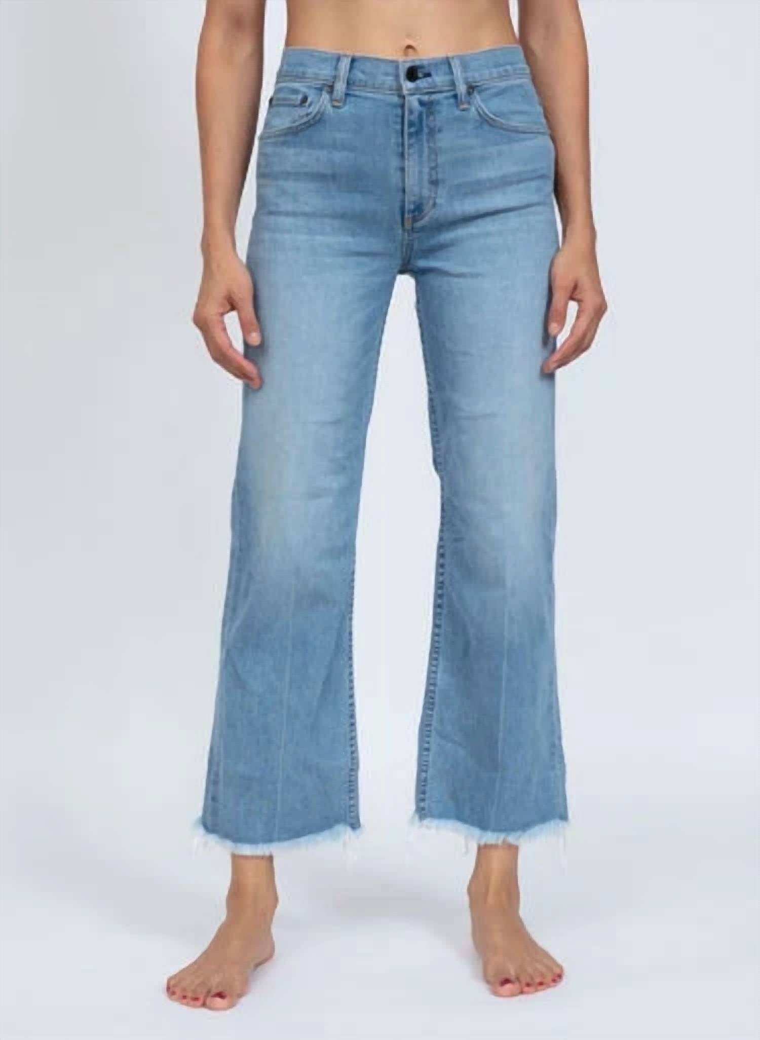 Askk Ny - Crop Wide Leg Jeans