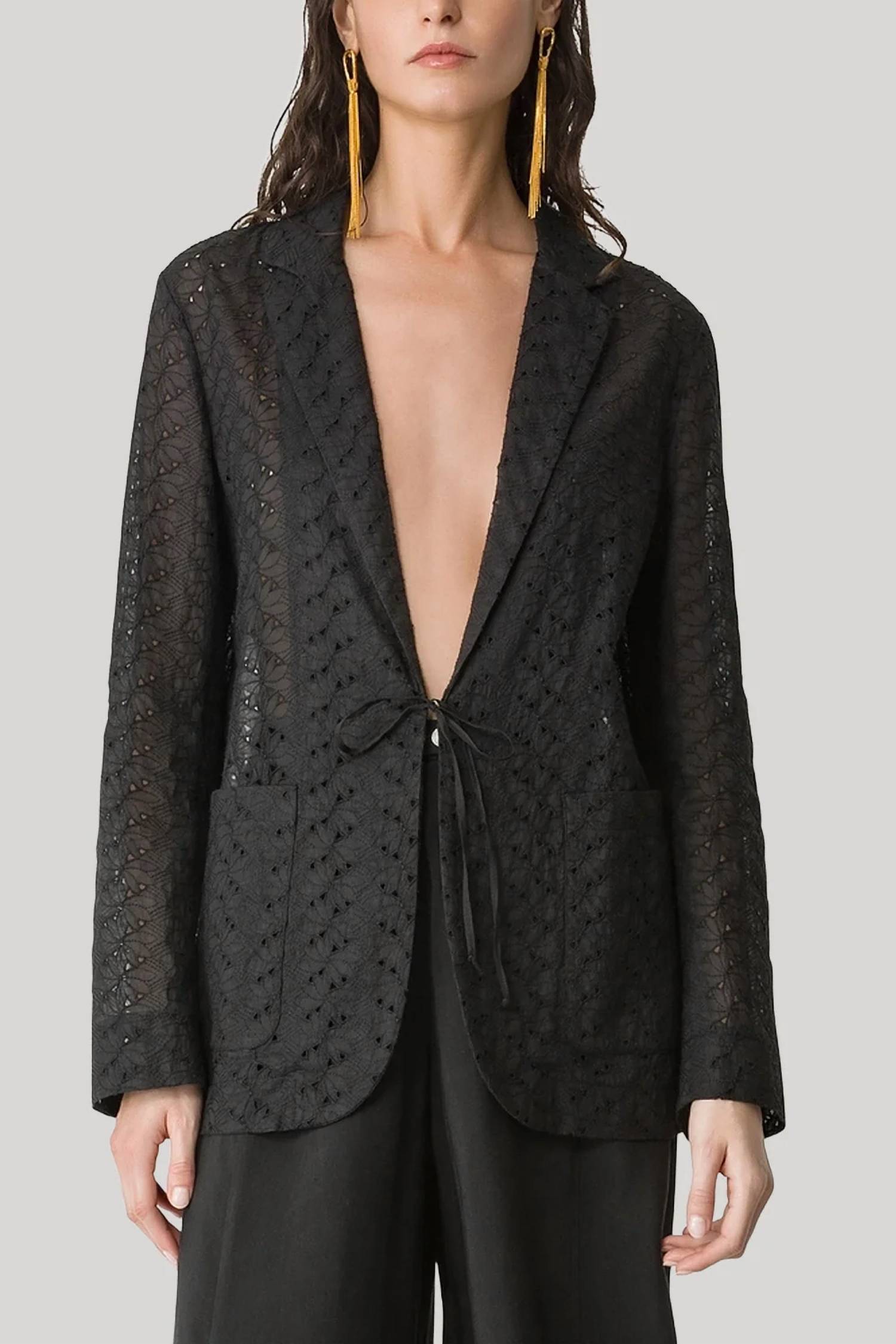 Forte Forte - Women's Broderies Anglaise Embroidery Muslin Jacket