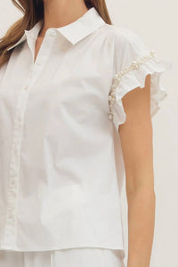Entro - Muse Ruffled Sleeve Blouse