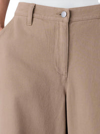 Eileen Fisher - Garment-Dyed Wide-leg Pant