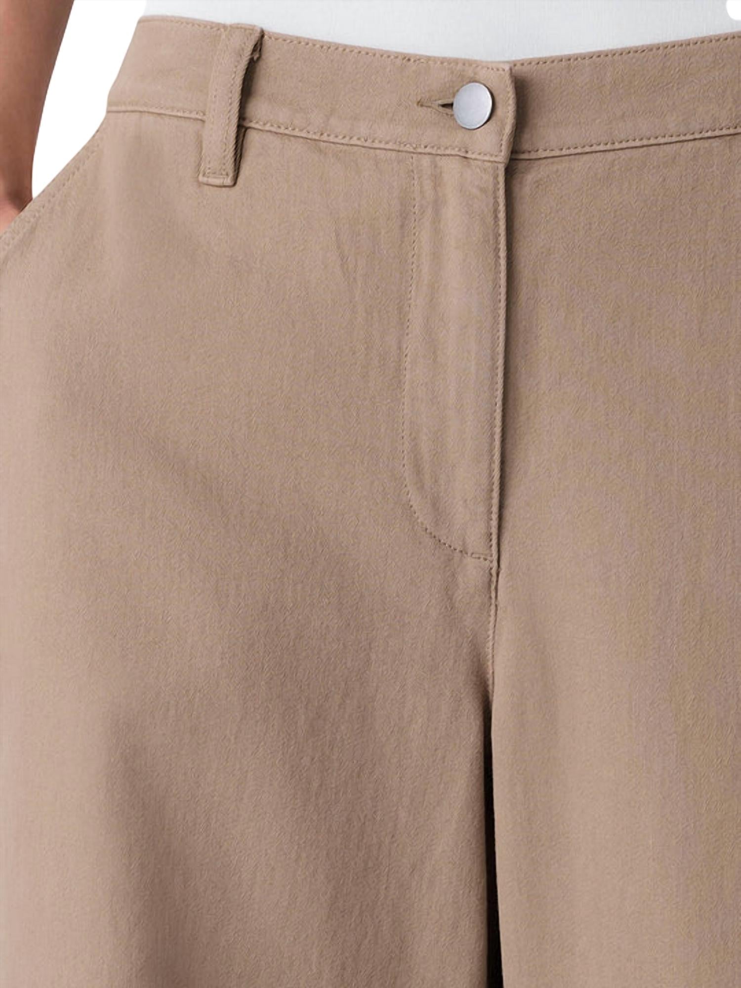 Eileen Fisher - Garment-Dyed Wide-leg Pant