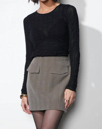 Greylin - Freya Sheer Top