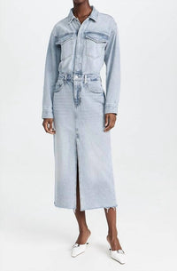 PISTOLA Amira Midi Dress in riviera - women's dress - view 6