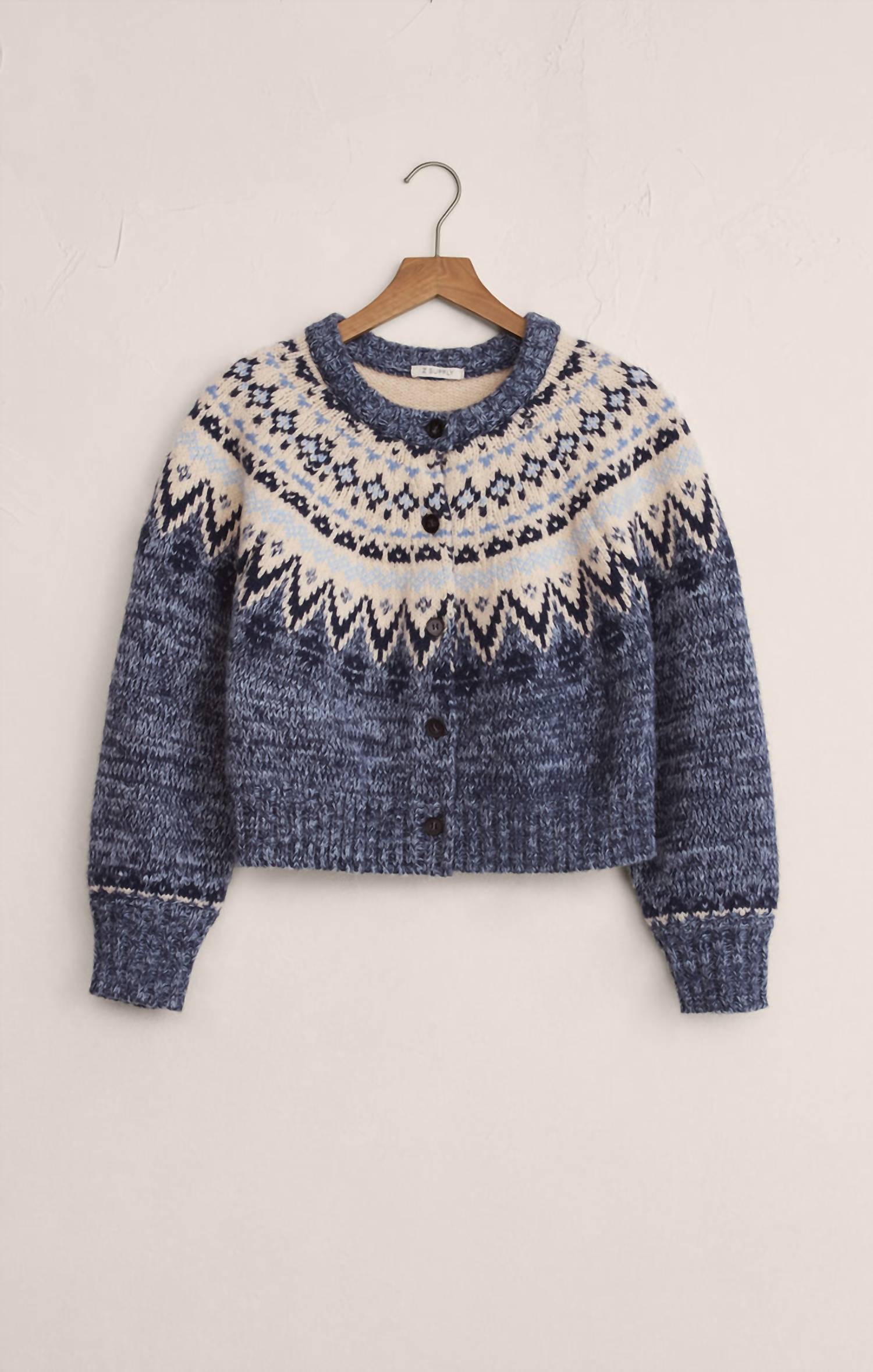 Z Supply - North Sea Fairisle Cardigan