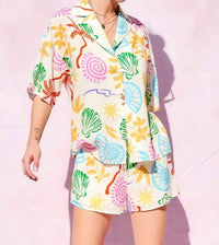 Illa Illa - Samba Summer Print Shorts