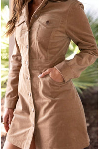 Matty M - Marisa Button Front Dress