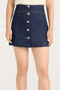 Cinq A Sept - Denim Claudia Mini Skirt
