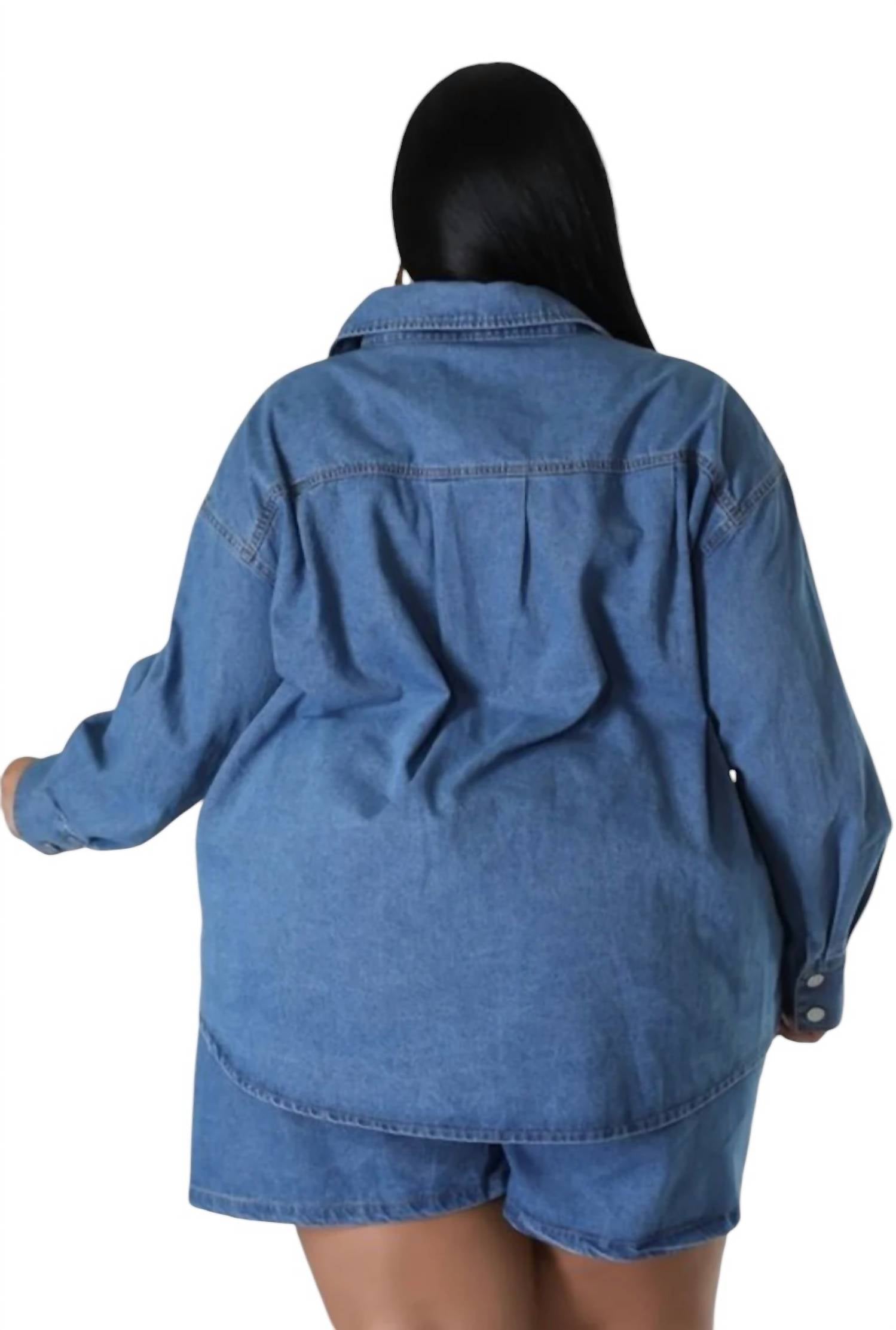 Good Time Usa - Long Sleeve Short Set
