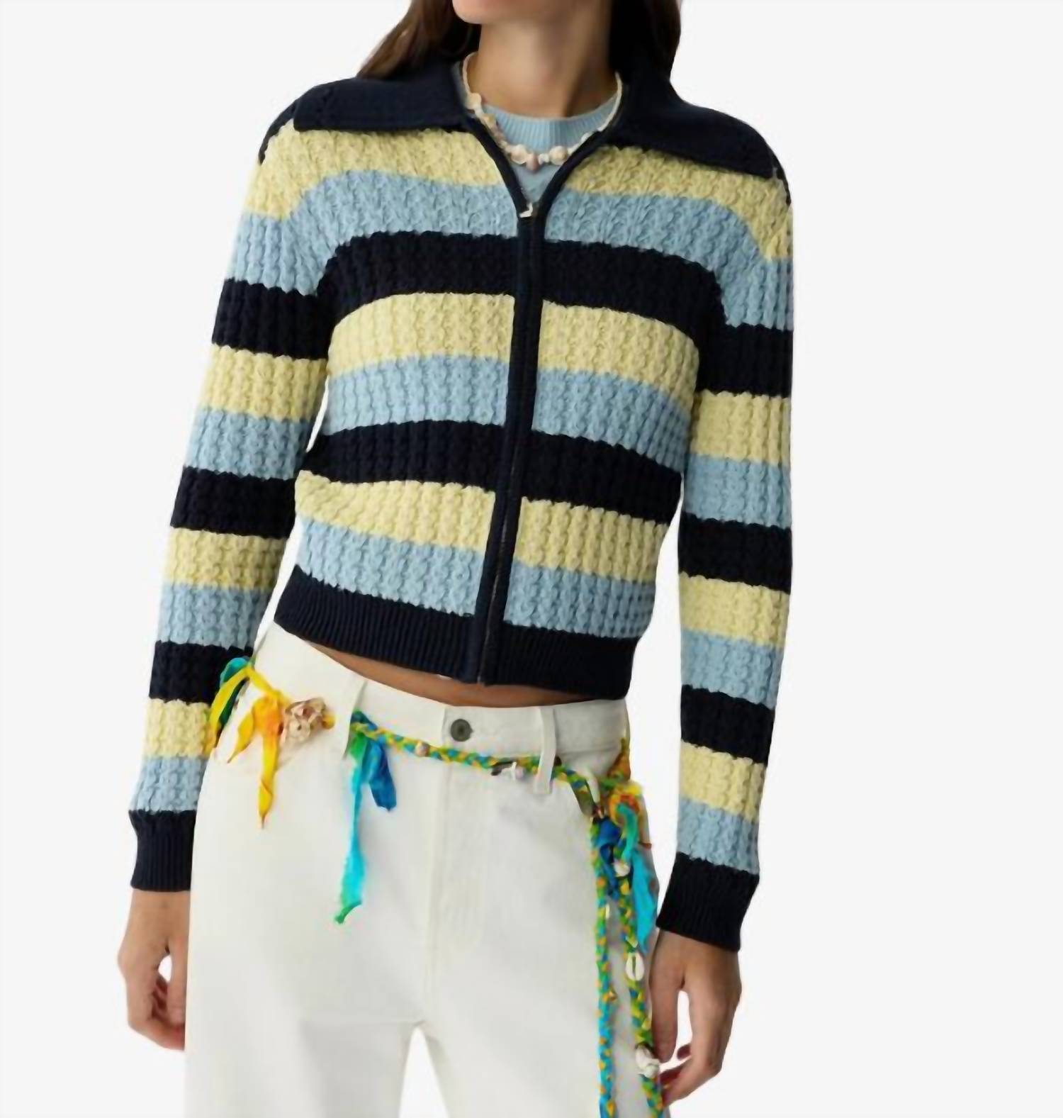 Guest In Residence Kirby Jacket in residence kirby jacket in midnight combo - women's jacket