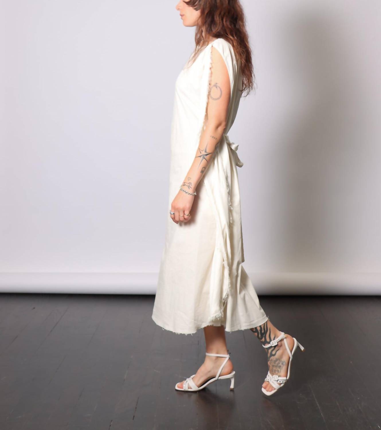 Sanctamuerte - Oversized Midi Dress