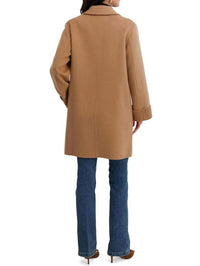 Tahari - Double-faced Soft Wool Topper Coat
