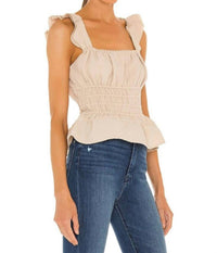 Davi & Dani - Women's Leah Flutter Top