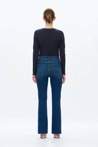 Bayeas - Lunna High Rise Boot Cut Jean