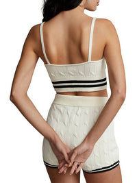 Polo Ralph Lauren - Cricket Cable Knit Cotton Blend Bralette