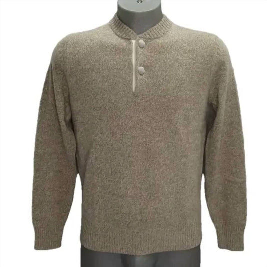 Brooks Brothers - Men's Merino Wool Blend Button Knit Sweater