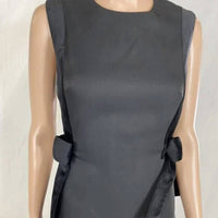 TED BAKER Velvet Bow Skater Mini Dress in black - women's dress - view 5