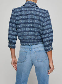 L'Agence - Jia Crop 3/4 Sleeve Jacket