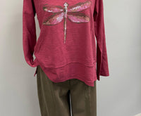 Escape By Habitat - Dragonfly V-neck Tee