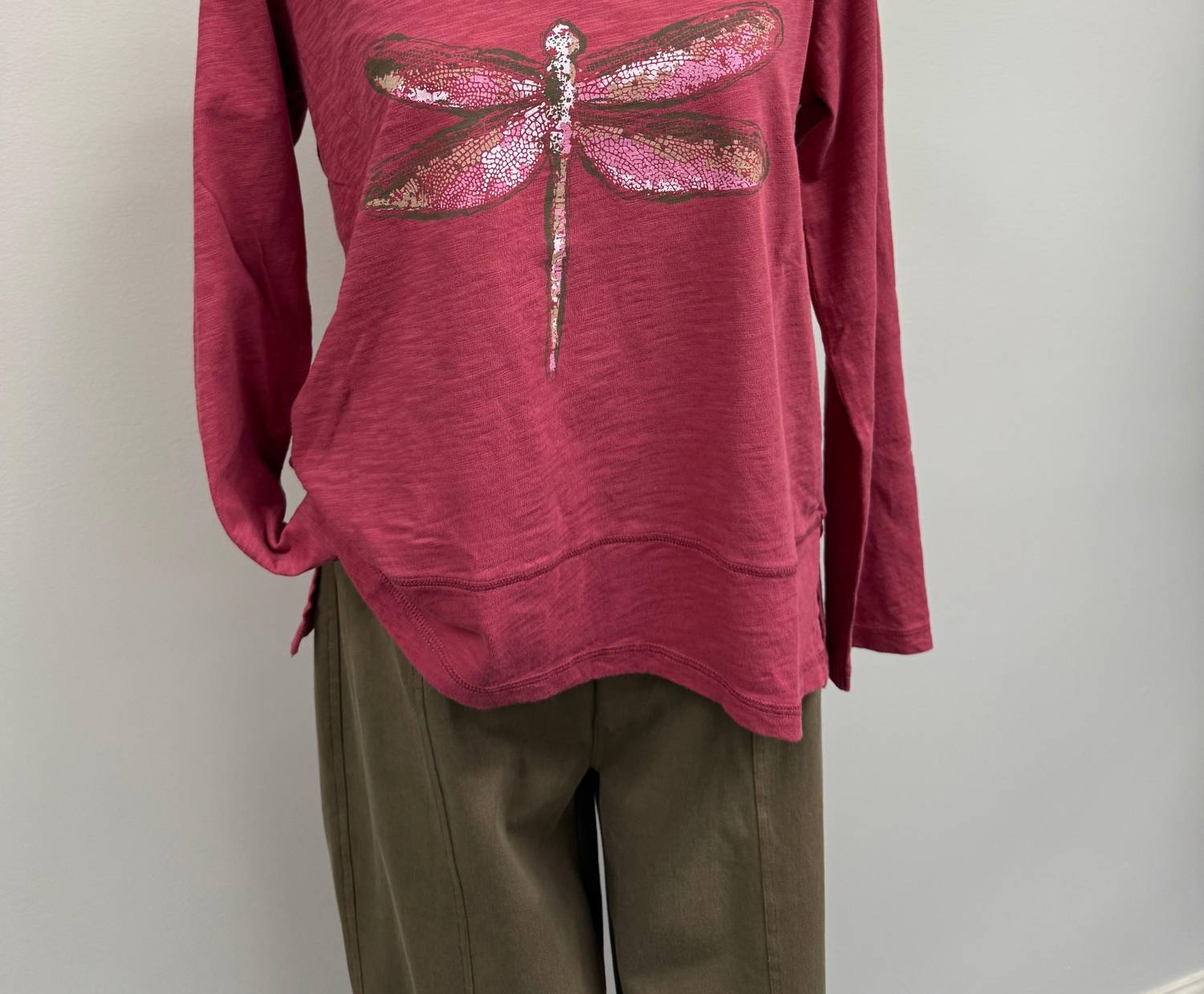 Escape By Habitat - Dragonfly V-neck Tee
