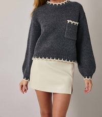 Sunday Edition - Knit Crewneck Sweater