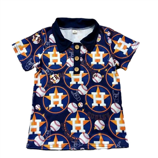 Aier Wholesale - Boy's Polo Astros Shirt
