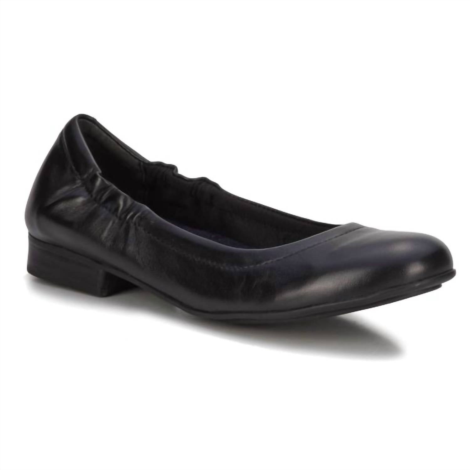 the walking cradle co. Women's Tess Comfort Ballet Flats in black mestic - women's flats