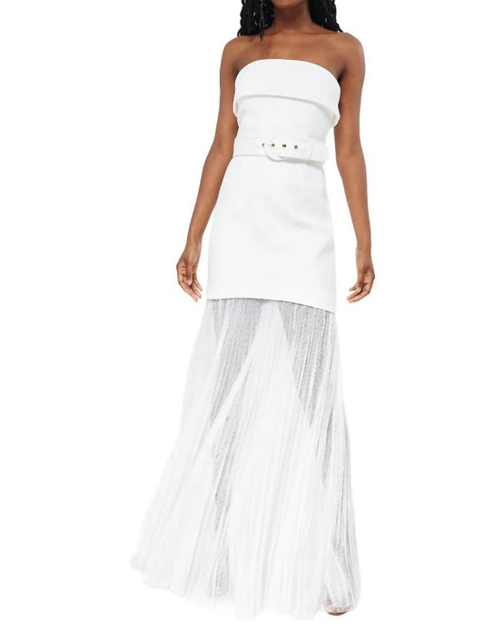 Rebecca Vallance - Cyndi Strapless Gown