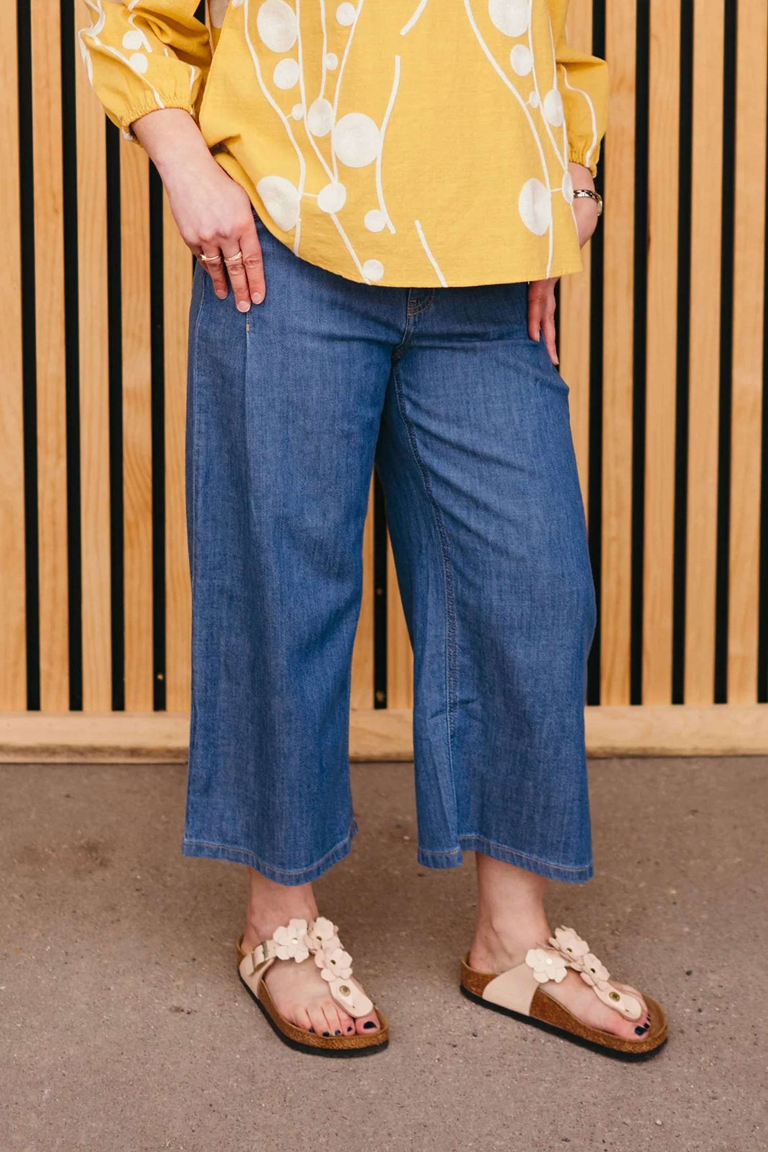 Tribal - Audrey Crop Jean