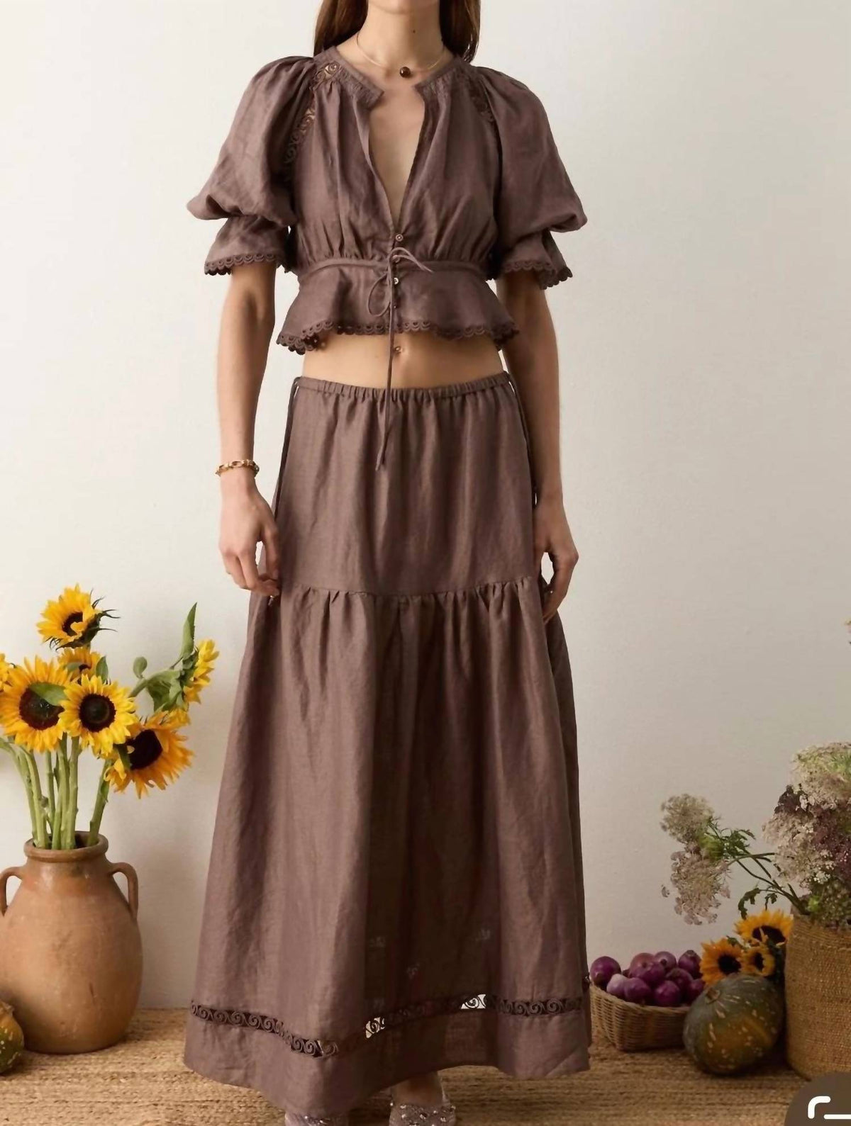 Boteh - Myra Crop Blouse