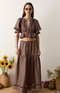 Boteh - Myra Crop Blouse