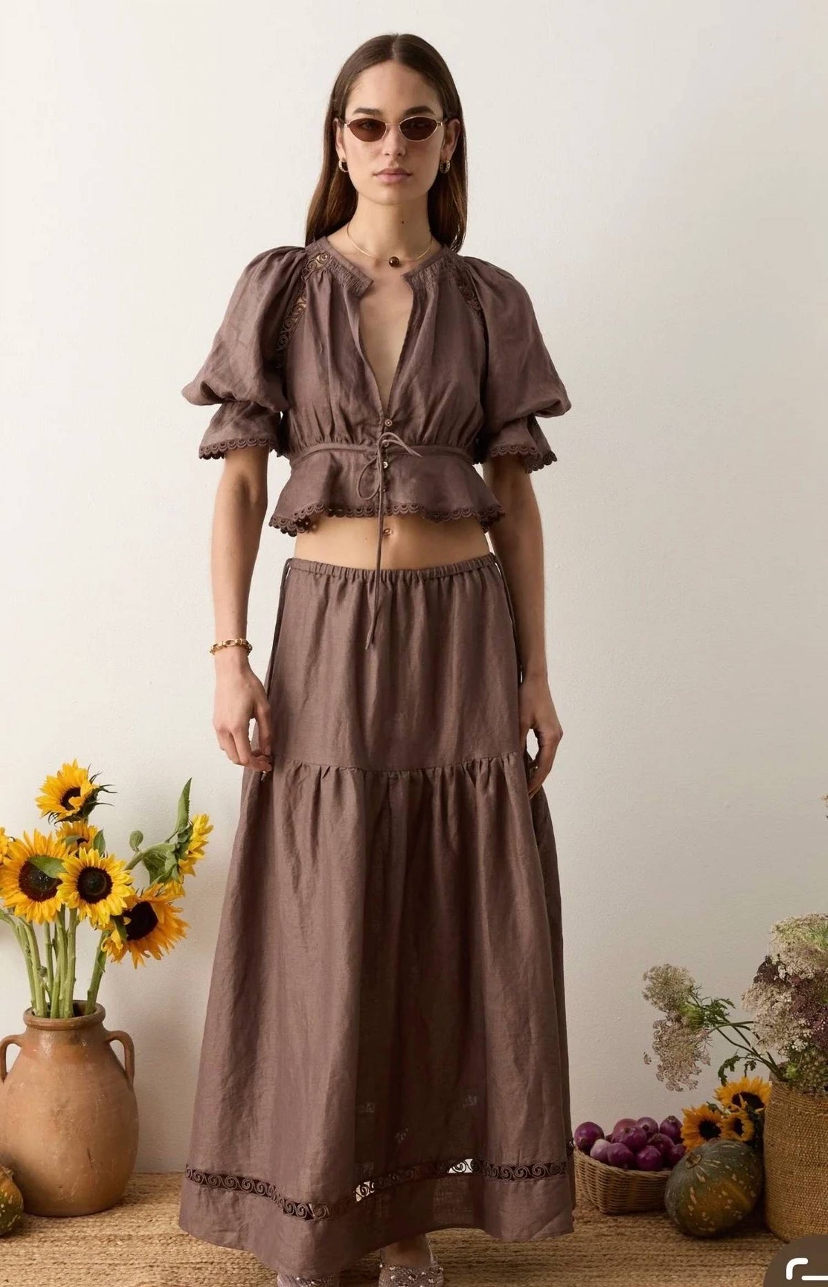 Boteh - Myra Crop Blouse