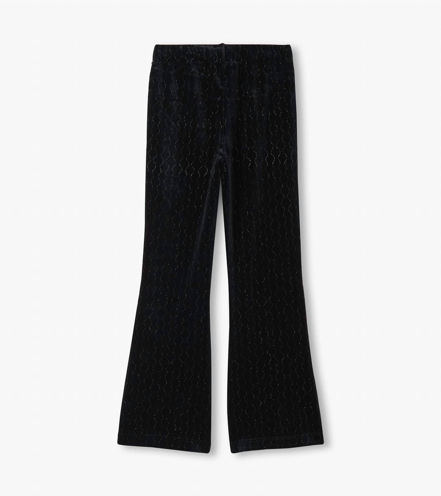 Hatley - Sparkle Wave Velour Flared Pants