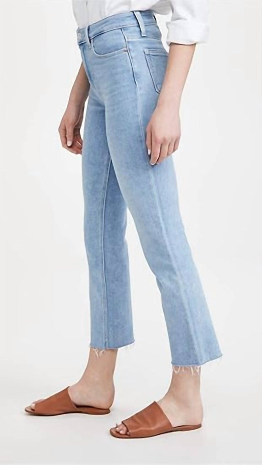 Paige - Cindy Straight Leg High Rise Jeans