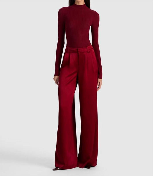 Alice + Olivia - Kennedy Wide Leg Trouser