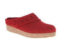 Haflinger - Women's Lacey Classic Boiled Wool Clog
