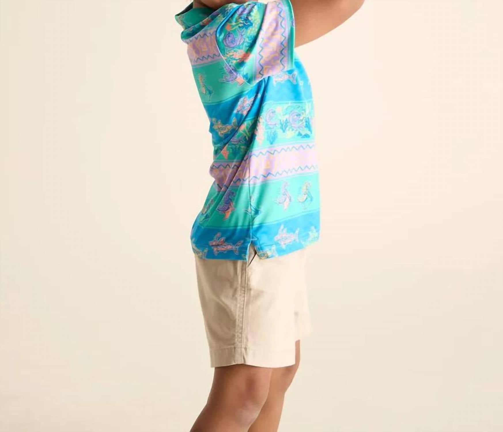 Chubbies - Lil Neptune's Weekend Wear Toddler Performance Polo